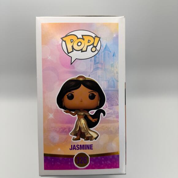 Jasmine #326 Funko Pop Disney – Gold Accents with Pin - Picture 4 of 6